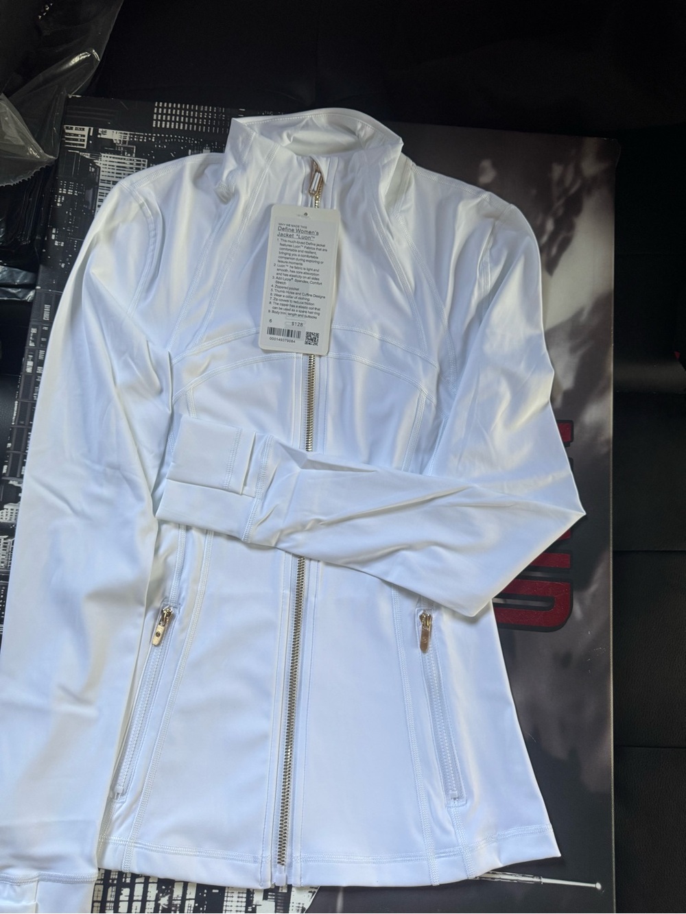 lululemon athletica White Full-Zip Active Jacket